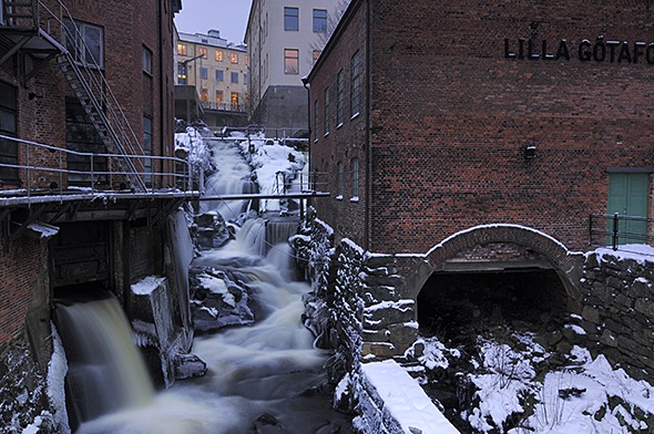 Mölndalsån genom kameralinsen