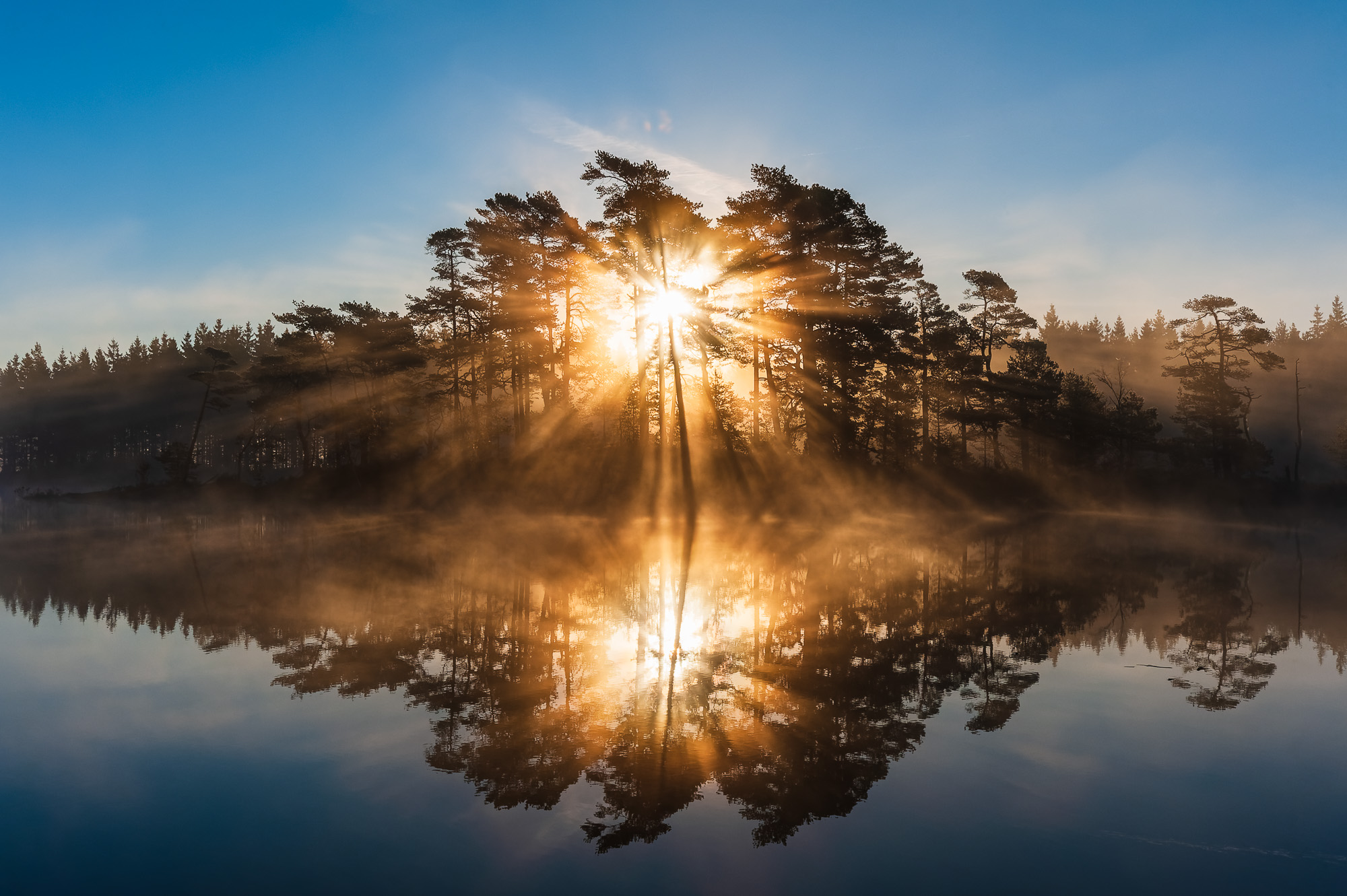 Soluppgång vid Stendammen