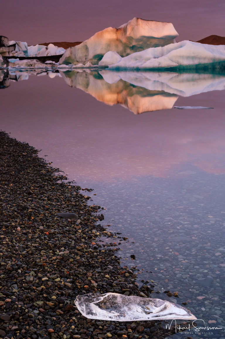 Jökulsárlón glacial lagoon, Iceland