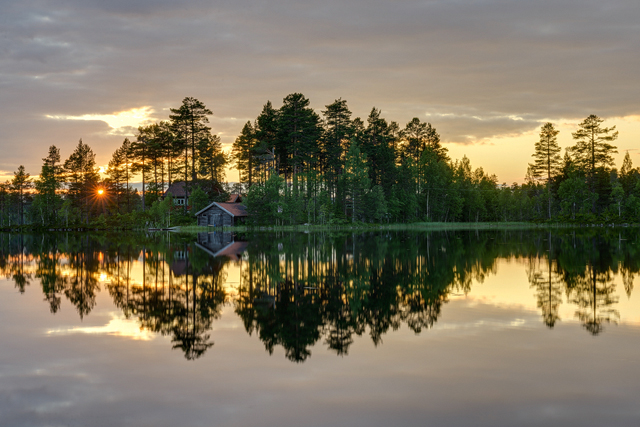 Östra Rädsjön, Grönklitt, Dalarna