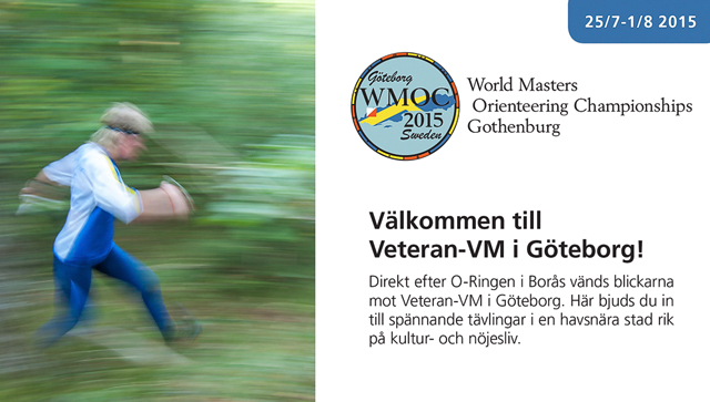 Välkommen till Veteran-VM i Göteborg!