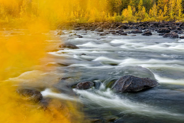 Purkiforsen, Lilla Luleälv, Norrbotten