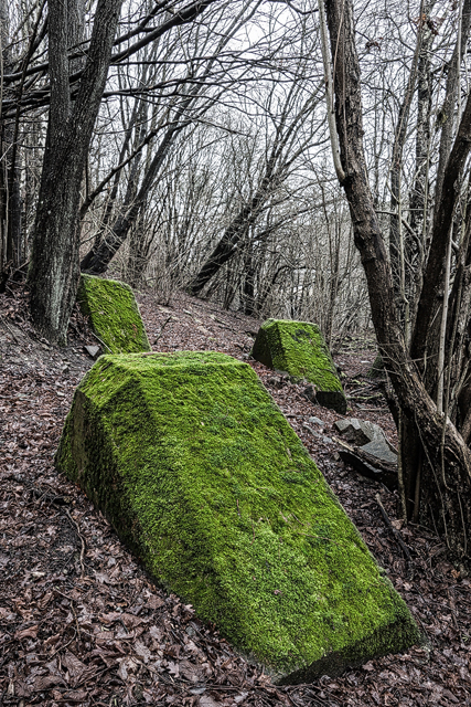 Stridsvagnshinder i Kållered, Mölndal Stad