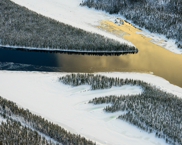 Stora Luleälv, Ligga