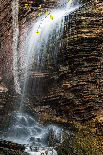 Bratteforsen, Kinnekulle. Foto: Mikael Svensson