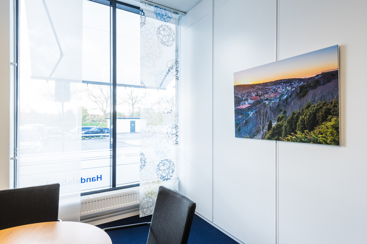 Utsmyckning av Handelsbanken Mölndal. Foto: Mikael Svensson, www.mikaelsvensson.com