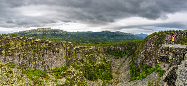 Jutulhugget, Hedmark fylke, Norway.