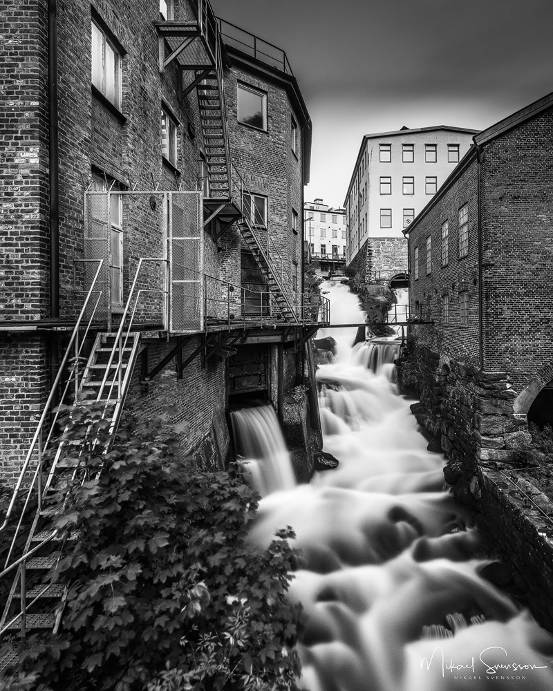 Mölndals Kvarnbyn, Mölndal. Foto: Mikael Svensson, www.mikaelsvensson.com