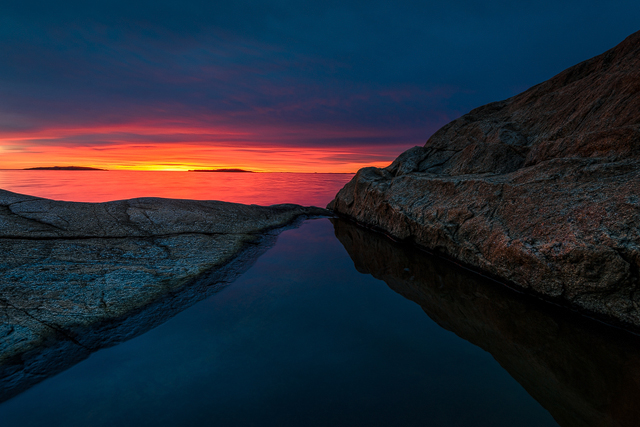 Vallda Sandö, Halland. Foto: Mikael Svensson