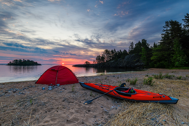 Harhalsen, Tösse skärgård, Vänern.