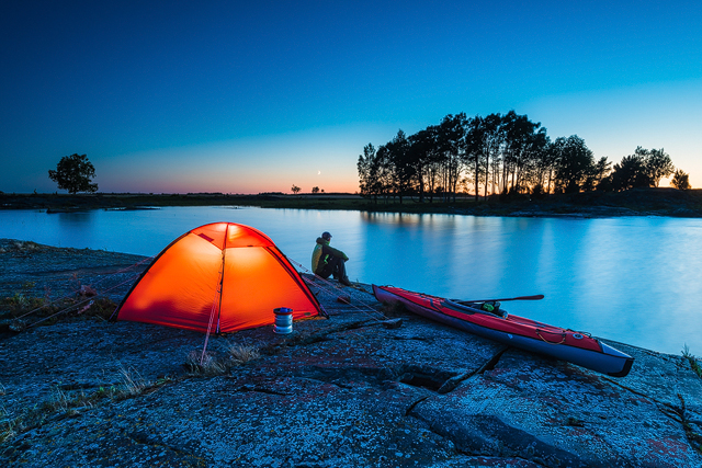 Vithall, Lurö skärgård, Vänern. Foto: Mikael Svensson