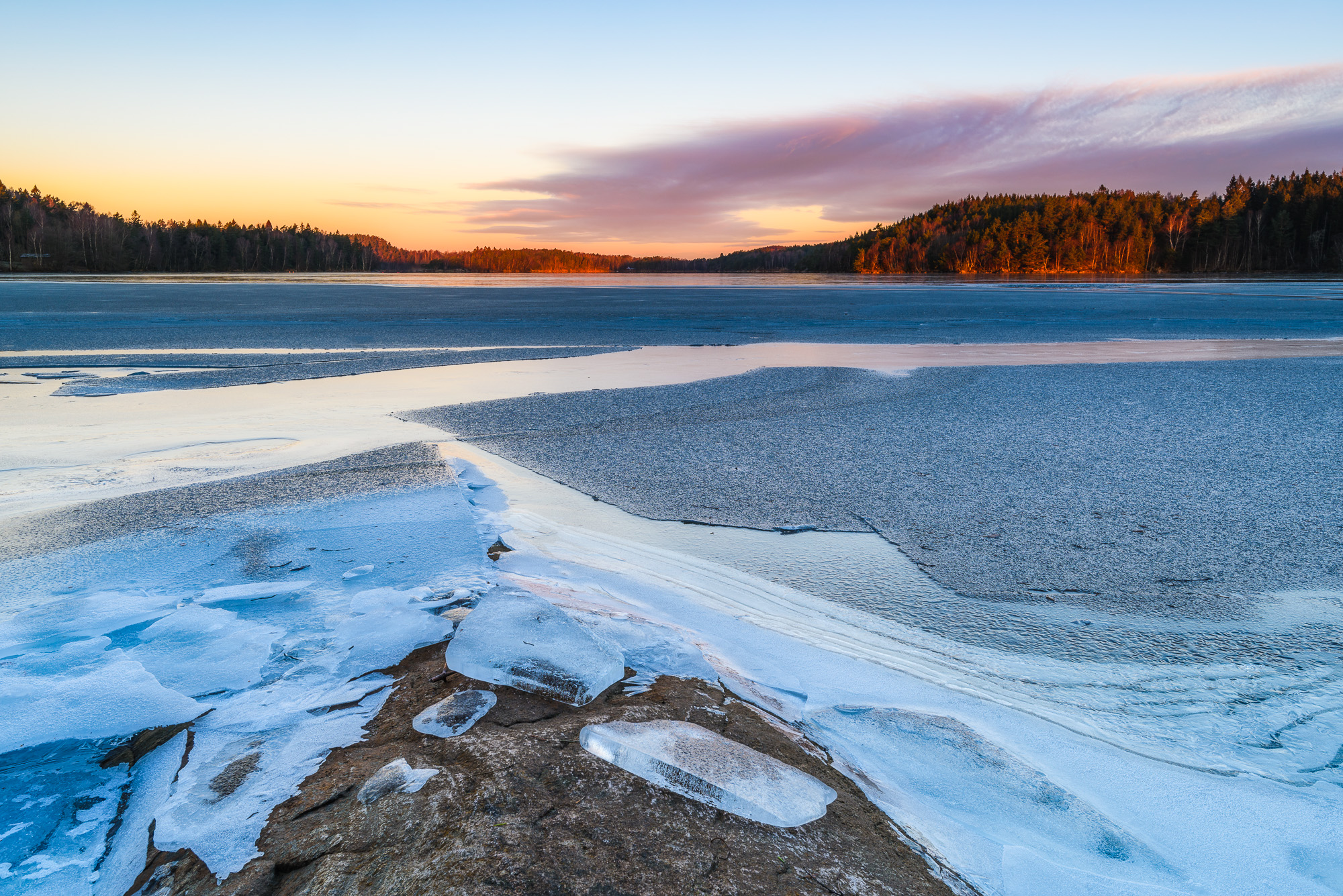 Stora Delsjön, Göteborg. Foto: Mikael Svensson