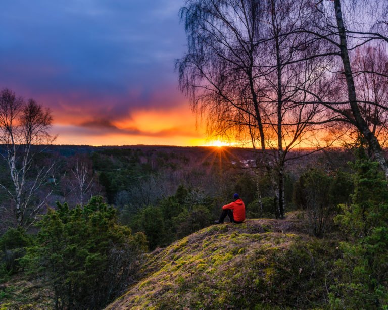 Soluppgång vid Balltorp, Mölndal. Foto: Mikael Svensson, www.mikaelsvensson.com