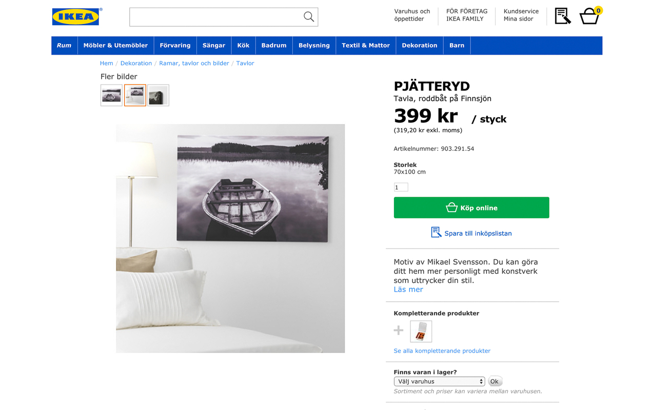 Finnsjön, Härryda kommun.