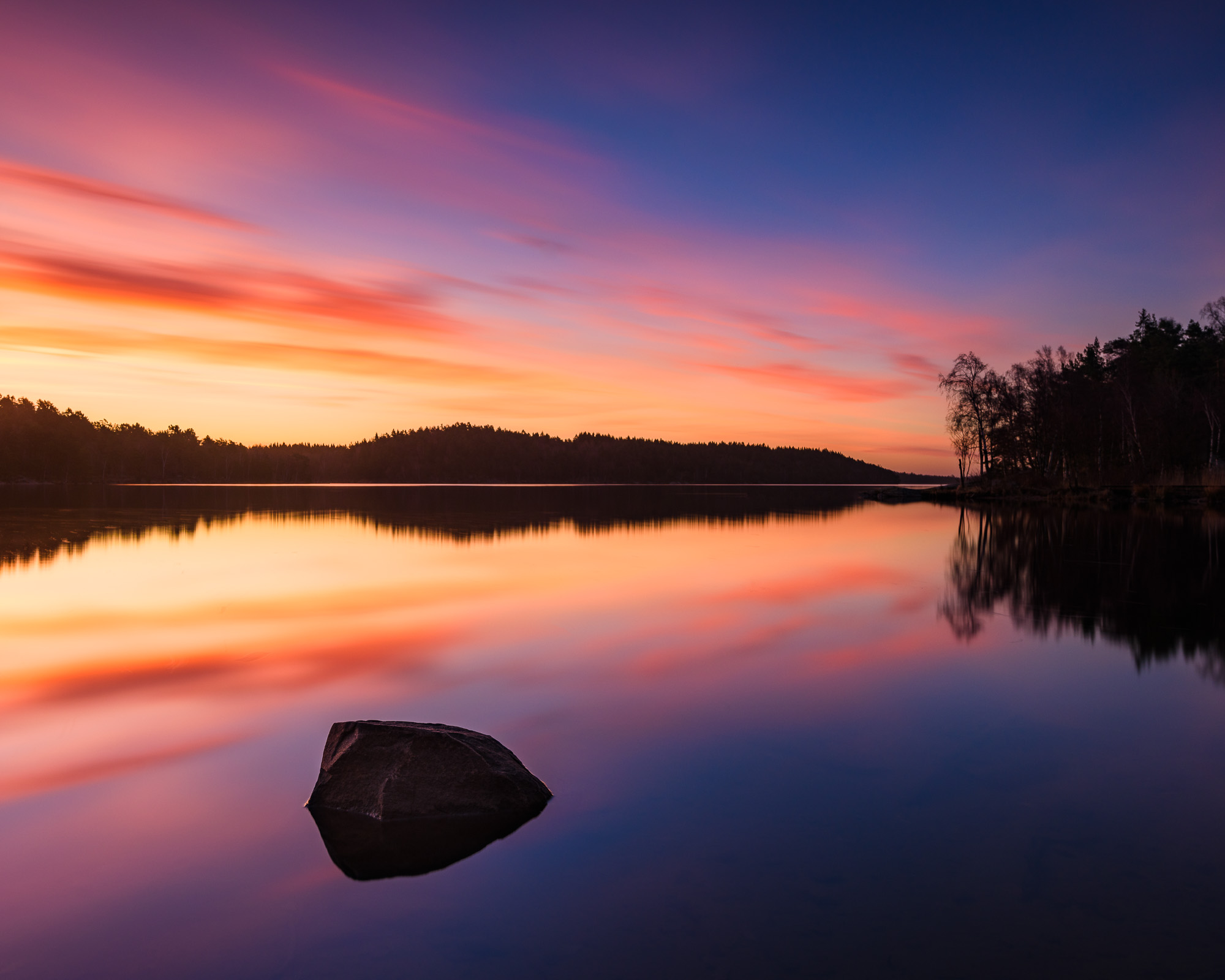 Stora Delsjön, Göteborg. Foto: Mikael Svenson, www.mikaelsvensson.com