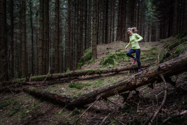 Traillöpning i Delsjöområdet. Foto: Mikael Svensson, www.mikaelsvensson.com