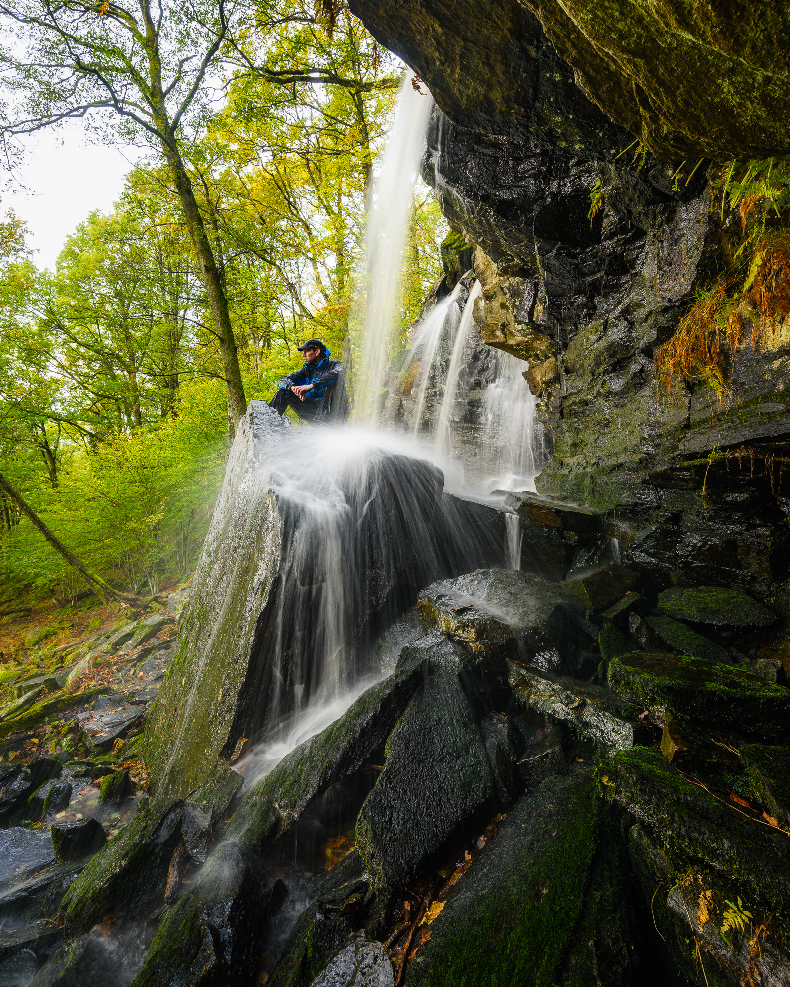 Ramhultafallet, Marks kommun. Foto: Mikael Svensson, www.mikaelsvensson.com