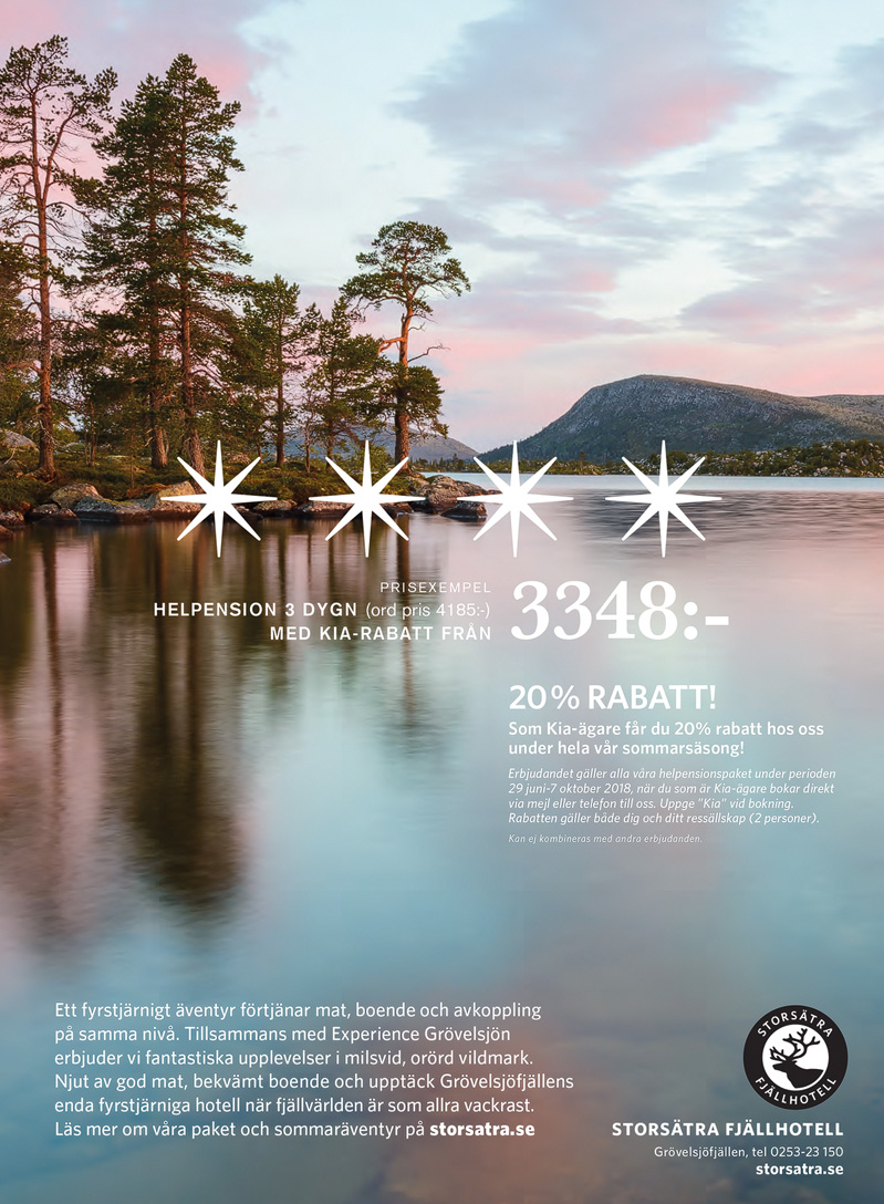 Storsätra Fjällhotell, Grövelsjöfjällen. Foto: Mikael Svensson, www.mikaelsvensson.com