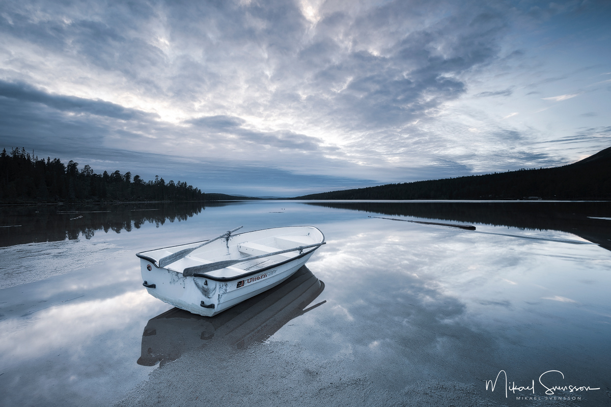 Burusjön, Dalarna. Foto: Mikael Svensson, www.mikaelsvensson.com