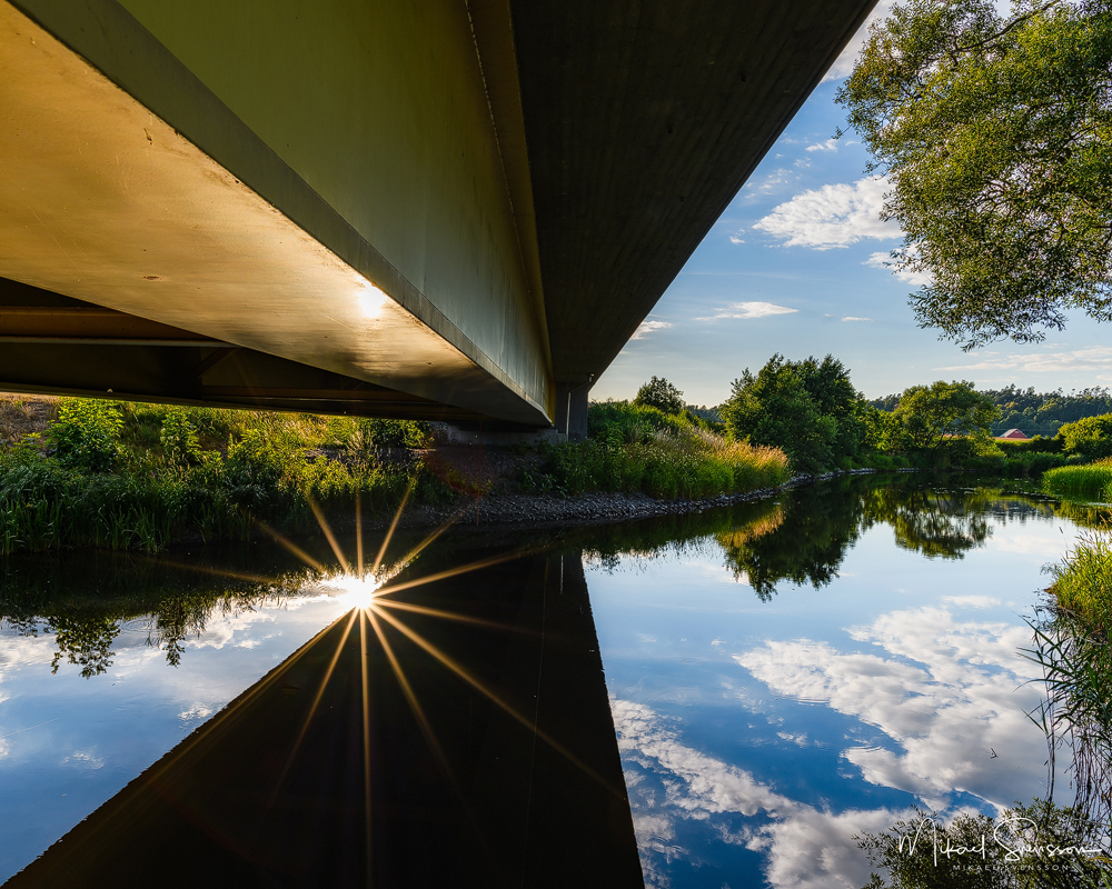 Rolfsån, Kungsbacka kommun. Foto: Mikael Svensson, www.mikaelsvensson.com