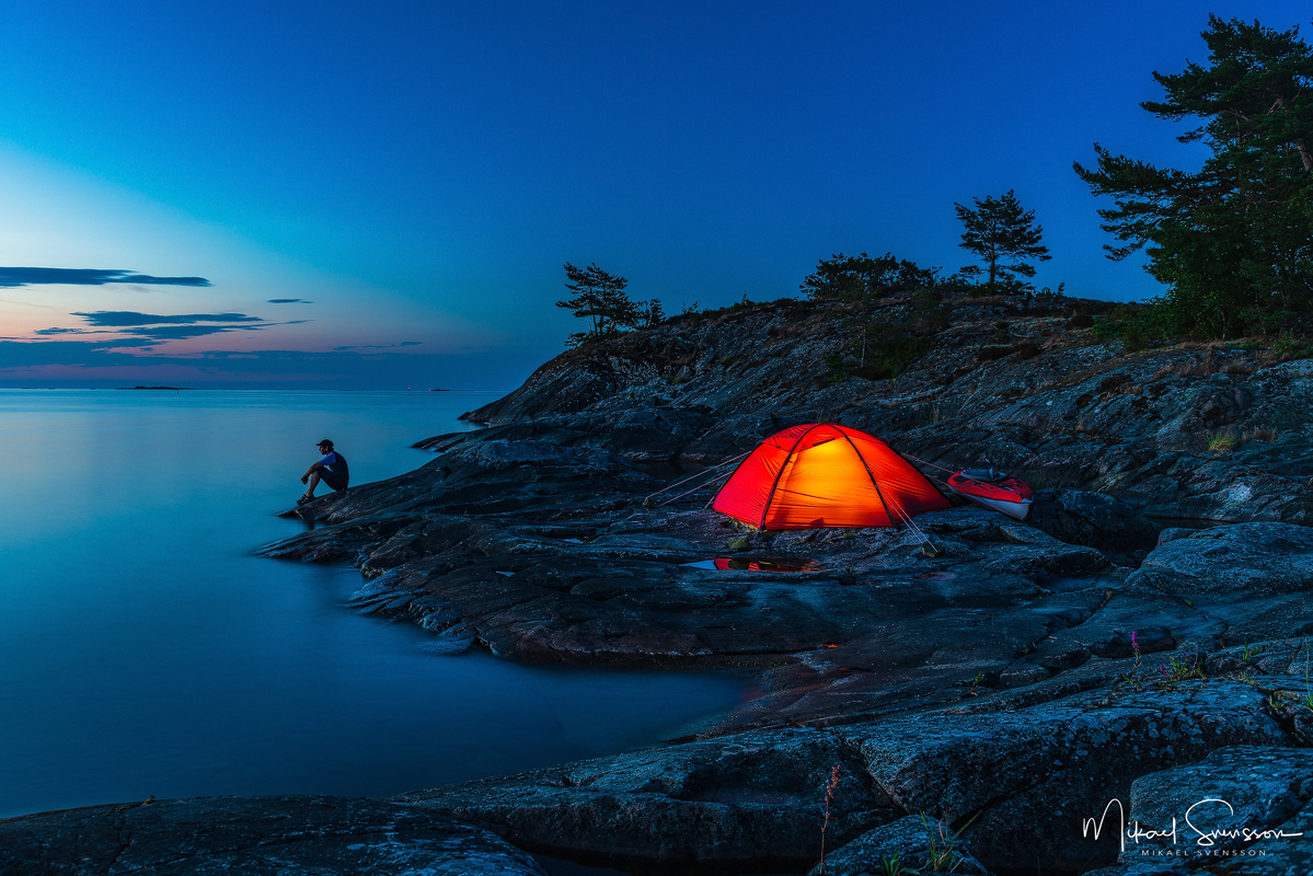 Ekens skärgård, Vänern, Sweden.