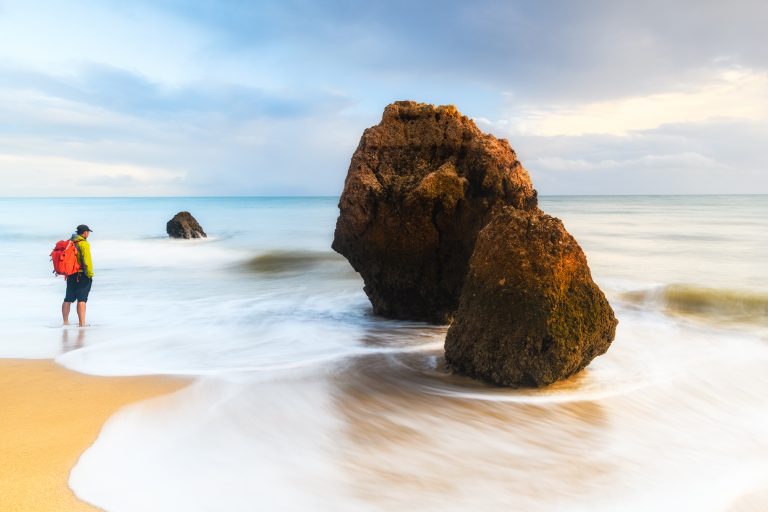 Praia do Barranco das Canas, Algarve, Portugal.