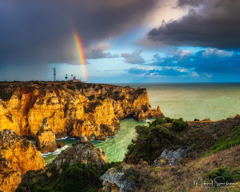 Ponta da Piedade, Algarve, Portugal. Foto: Mikael Svensson, www.mikaelsvensson.com