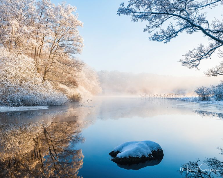 Vinter vid Ståloppet, Mölndal. Foto: Mikael Svensson, www.mikaelsvensson.com