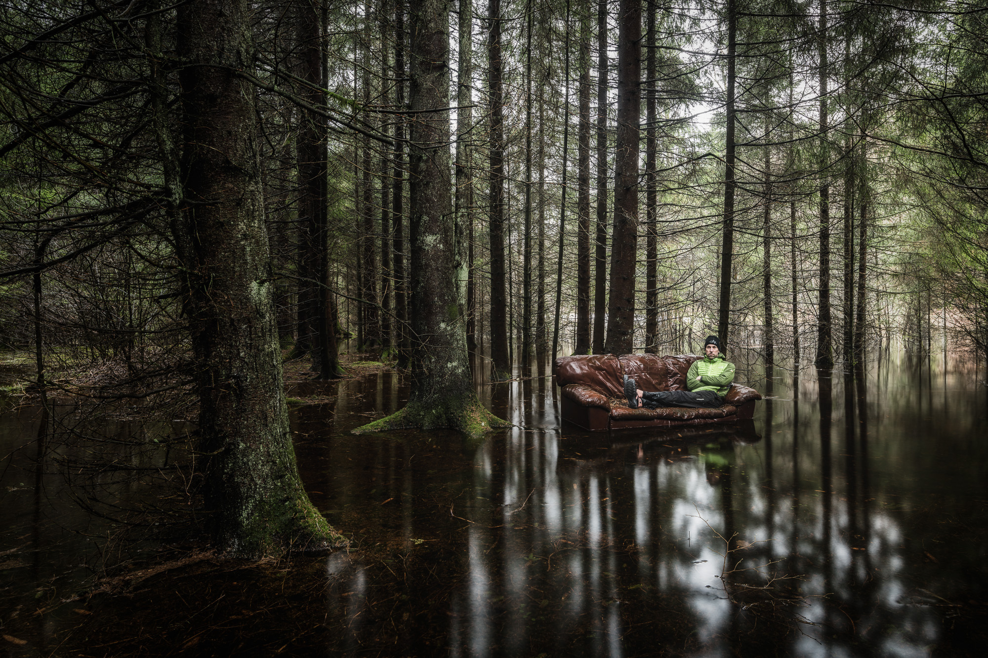Lindomeån, Mölndal. Foto: Mikael Svensson, www.mikaelsvensson.com