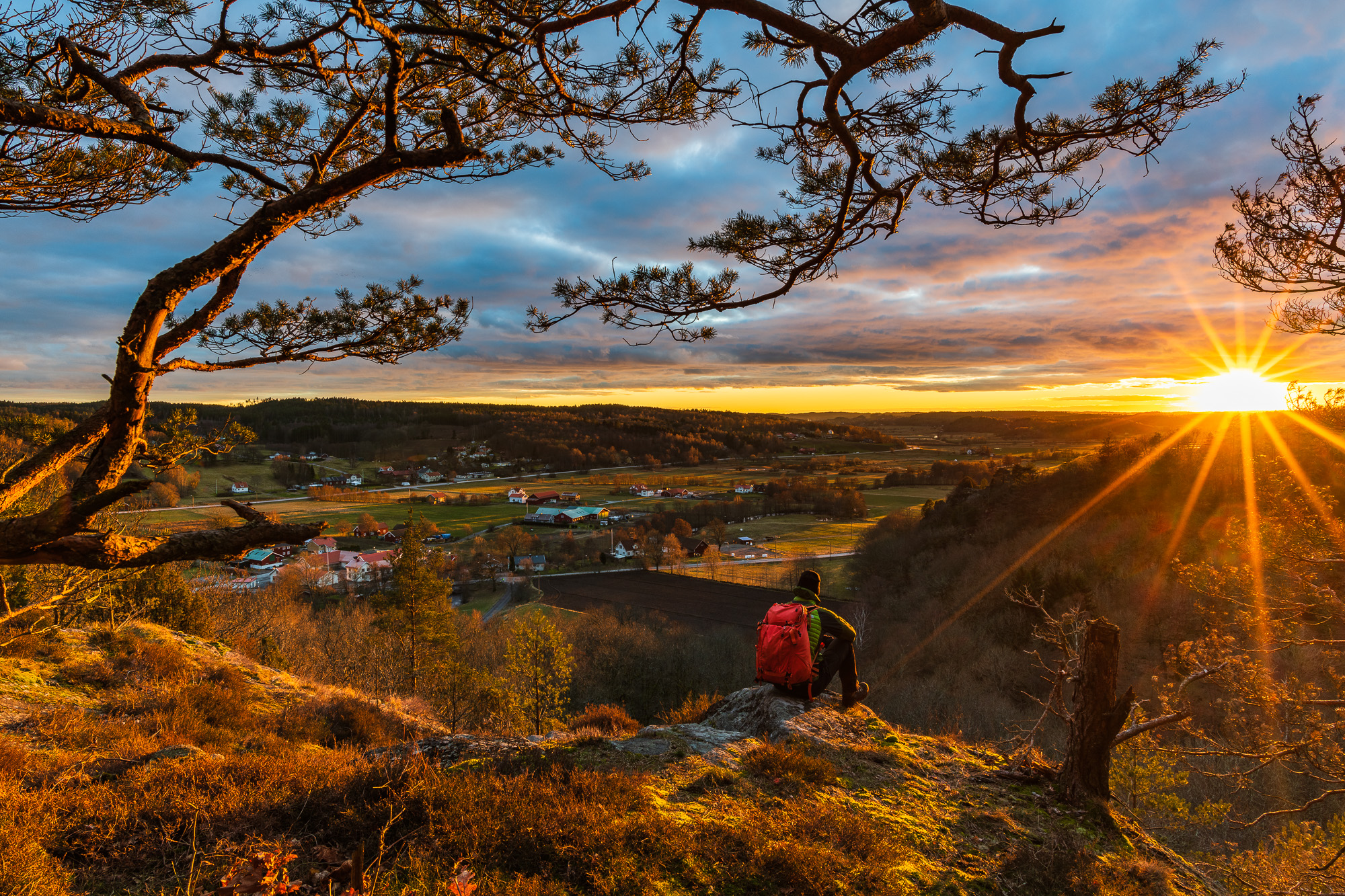 Utsikt från Börsåsberget, Mölndal. Foto: Mikael Svensson, www.mikaelsvensson.com