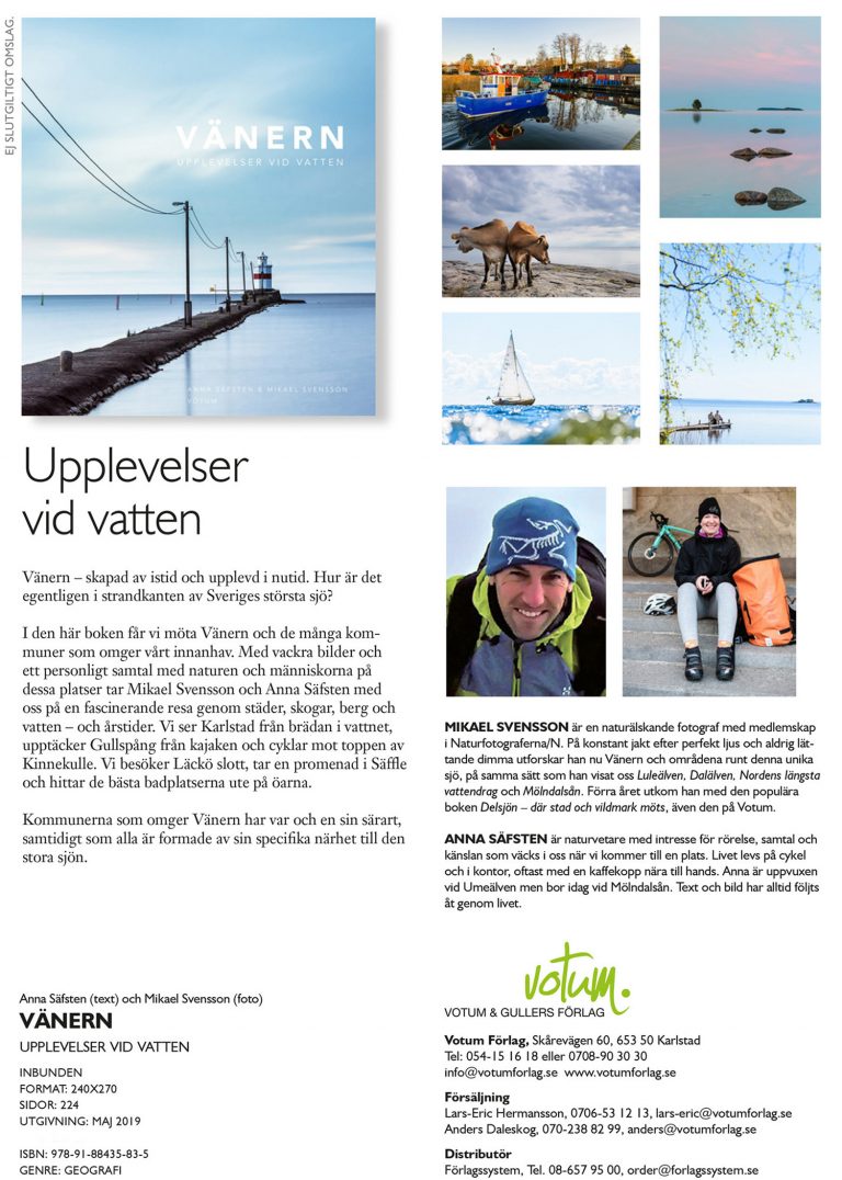 Vänern upplevelser vid vatten