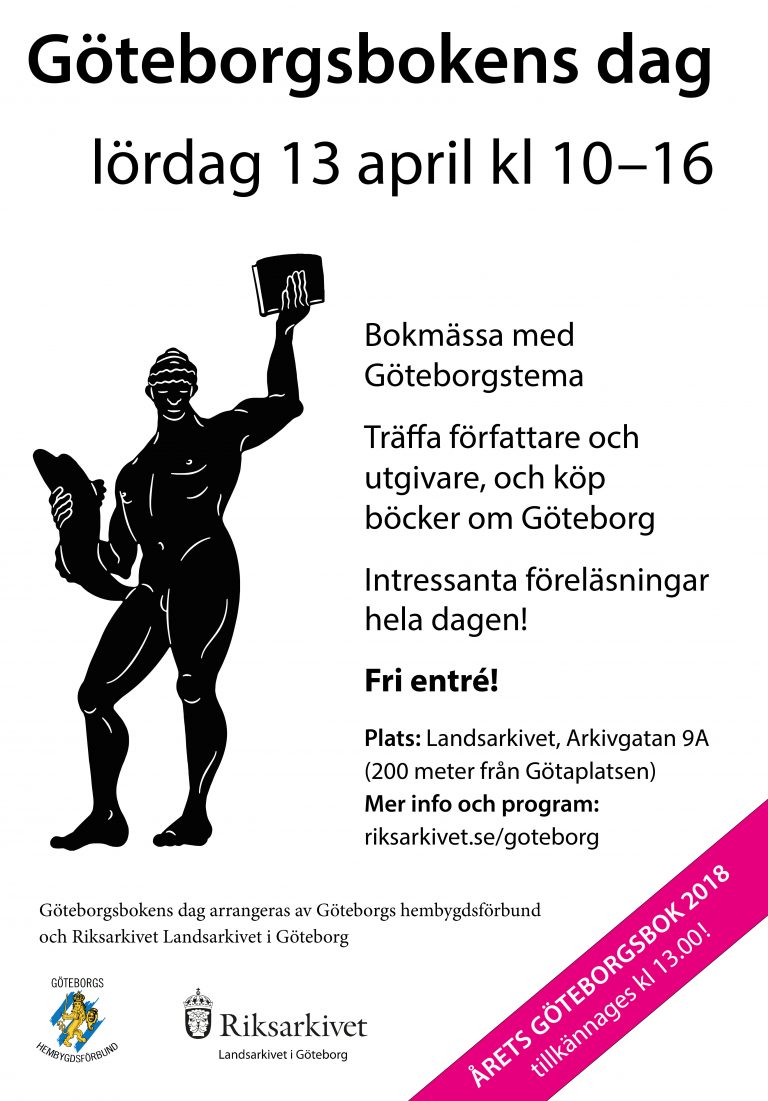 Vår bok om Delsjön är nominerad till årets Göteborgsbok 2018.