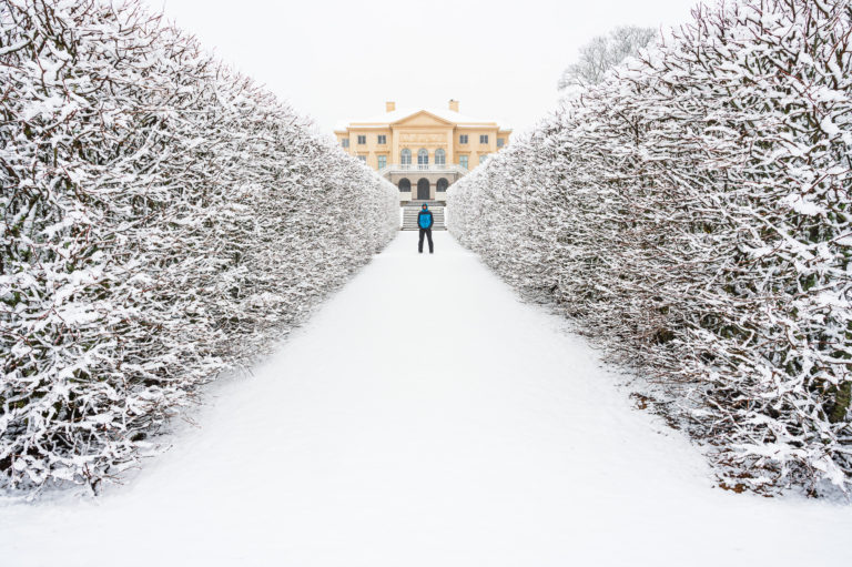 Vinter vid Gunnebo Slott