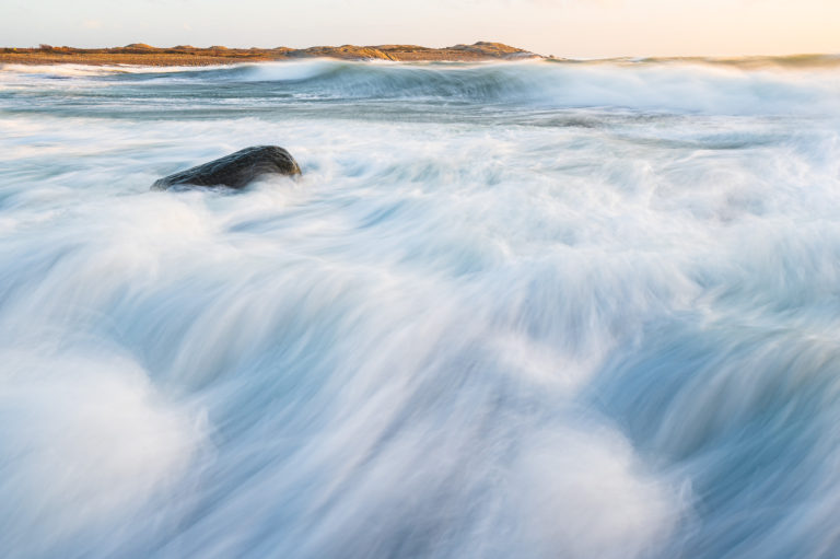 Vågor vid Näsbokrok