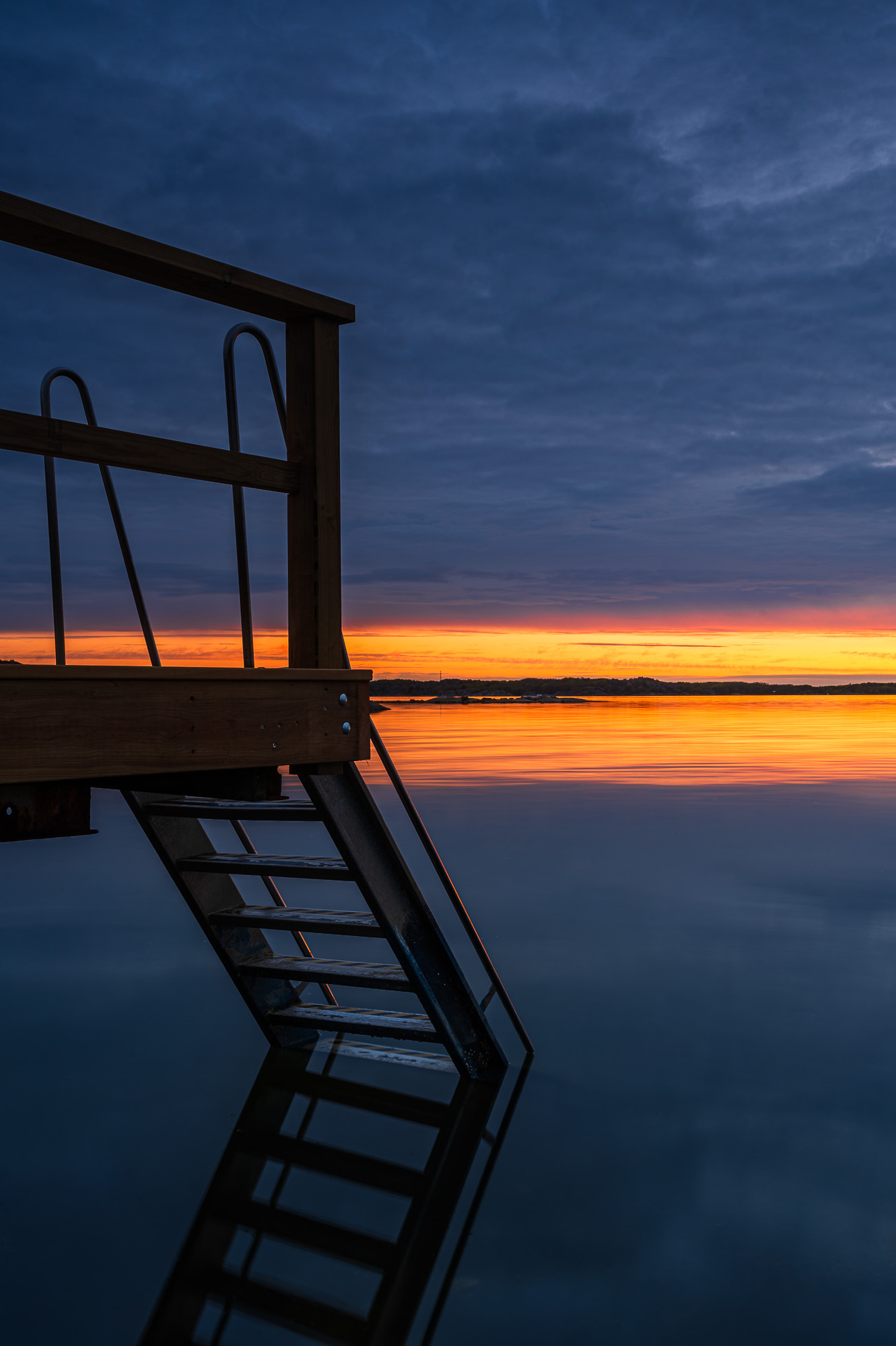 Solnedgång vid Lilleby, Torslanda