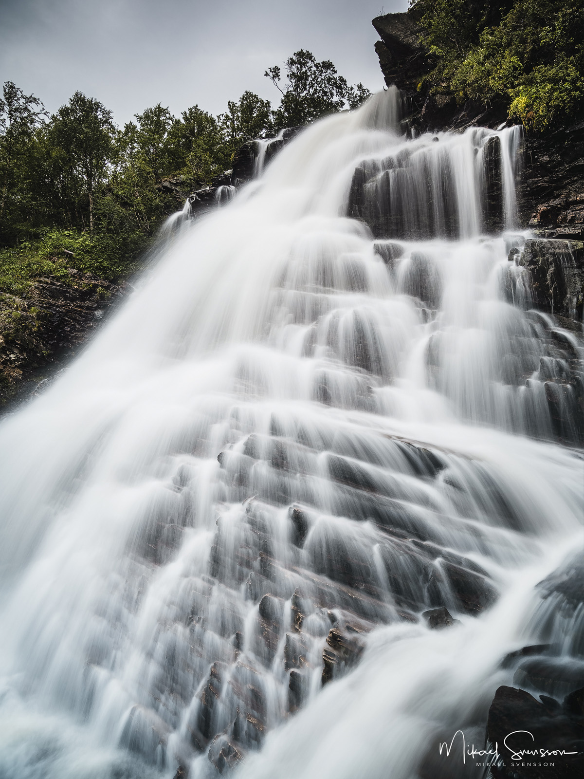 Andersjöåfallet, Härjedalen