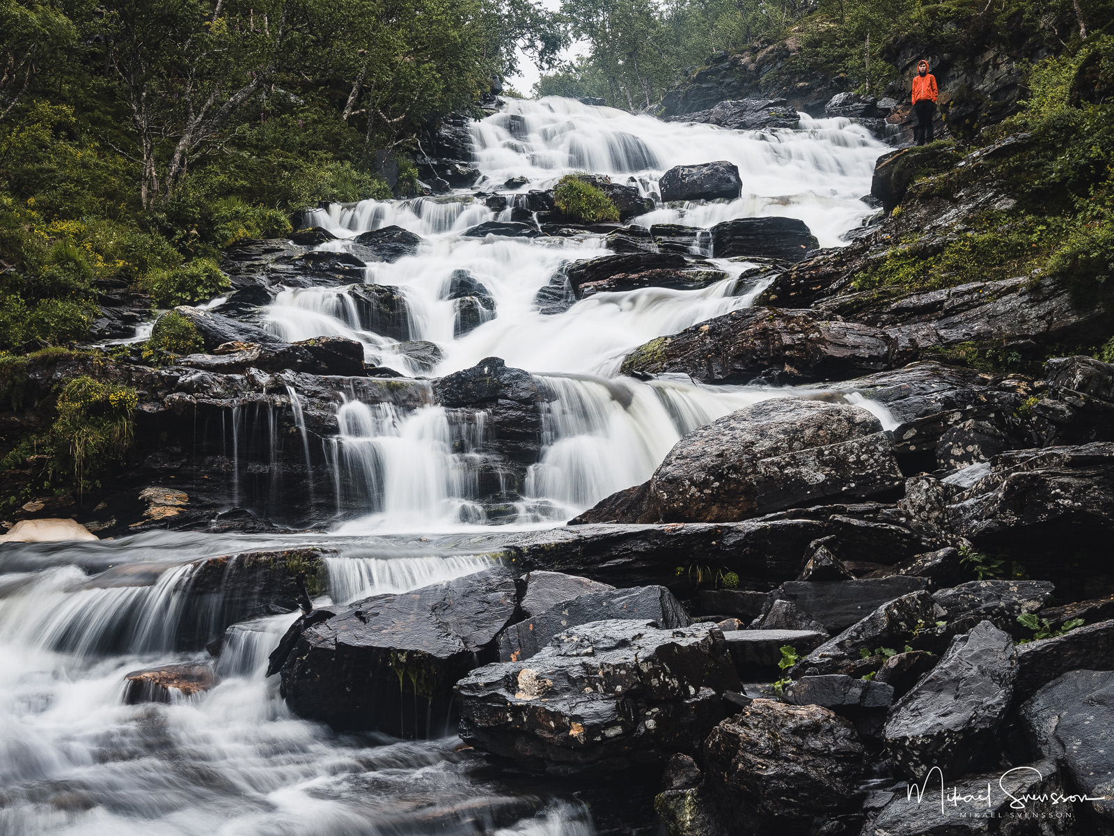 Andersjöåfallet, Härjedalen