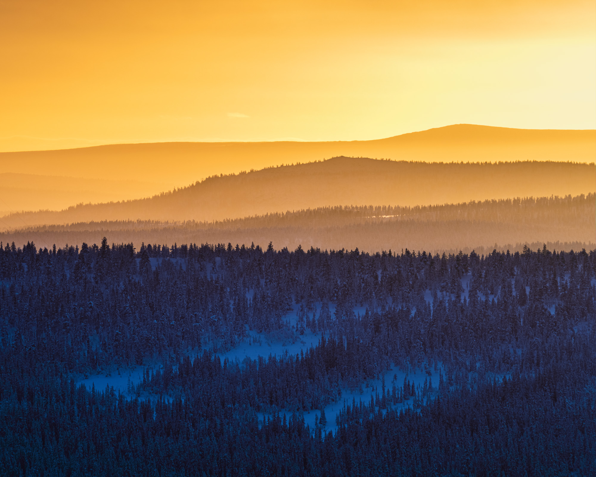 Grövelsjöfjällen, Dalarna.