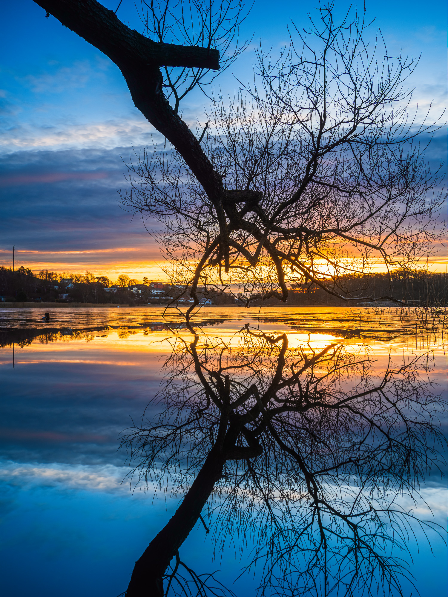 Soluppgång vid Stensjön