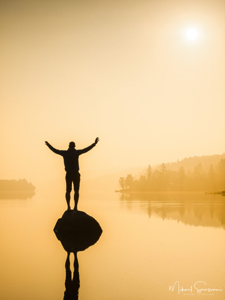 Soluppgång vid Västra Ingsjön