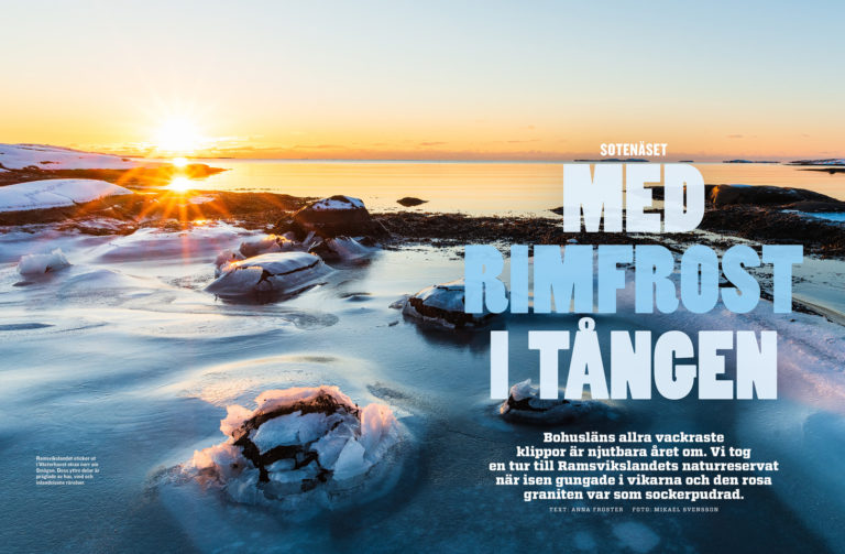 Reportage i tidningen Turist