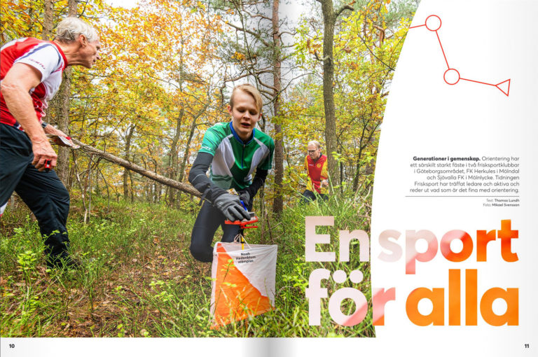 En sport för alla. Tidningen Frisksport