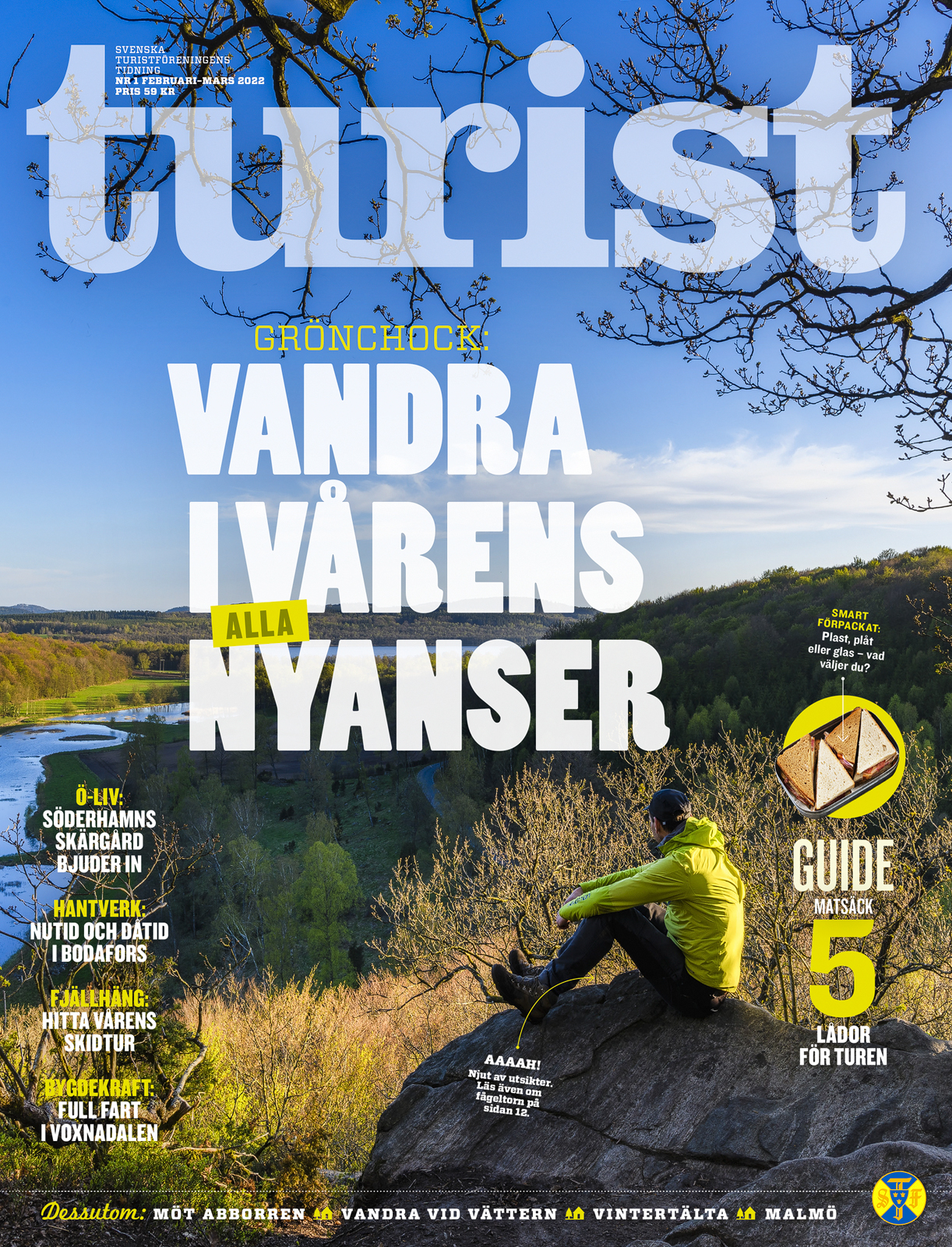 Omslagsbild i Turist 01 / 2022