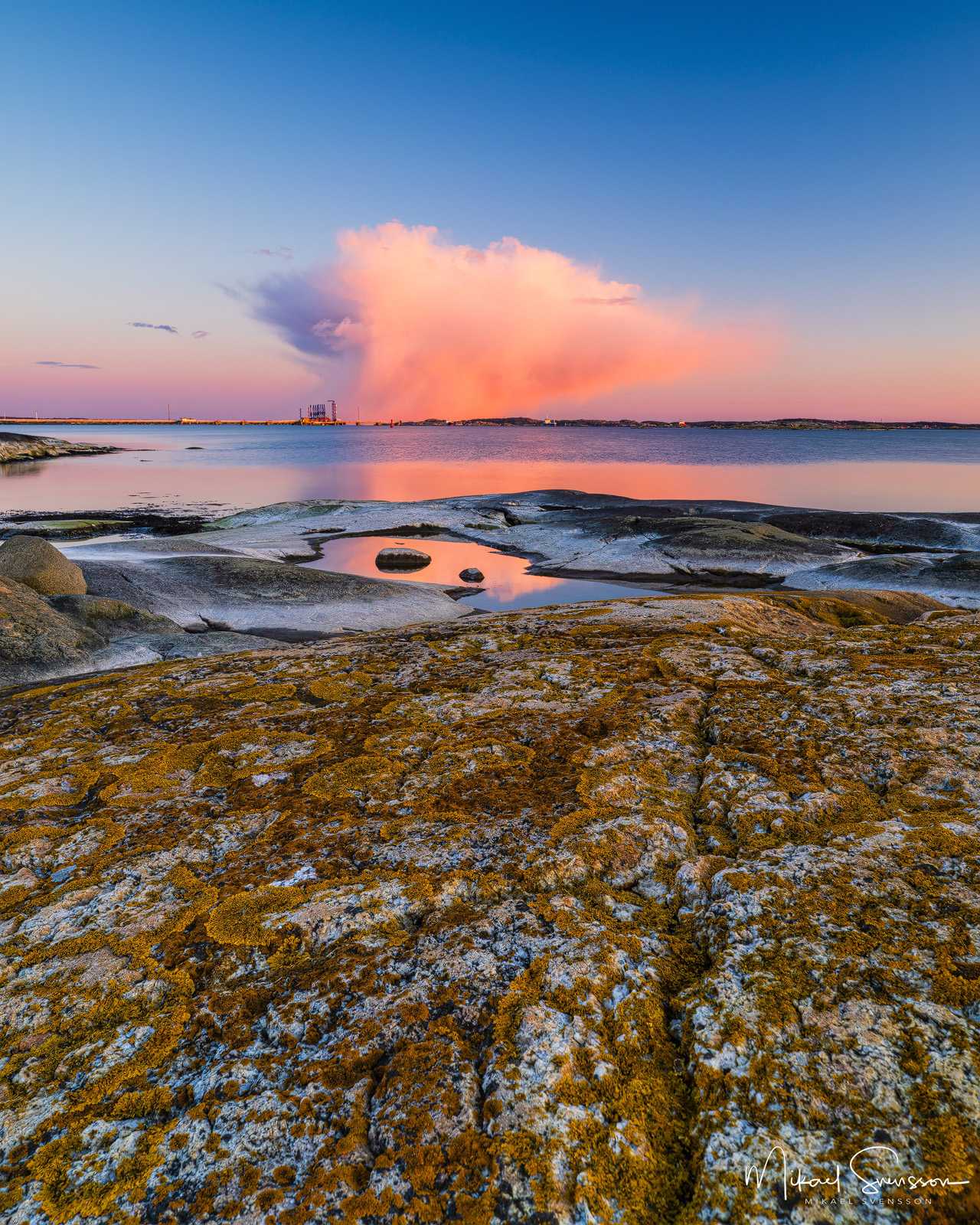 Kvällsljus vid Skeppstadsholmen, Torslanda