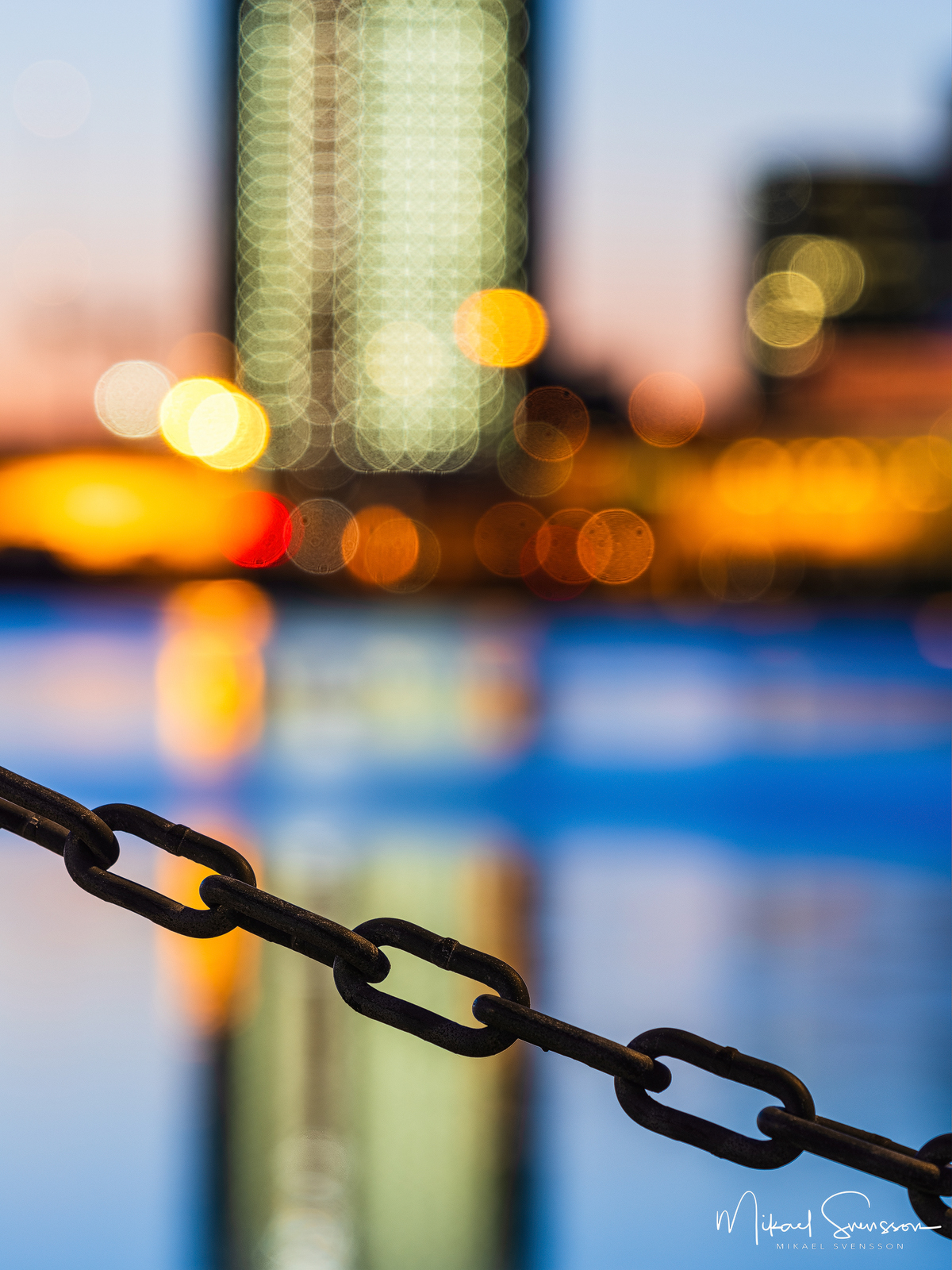 Morgon vid Lindholmen.