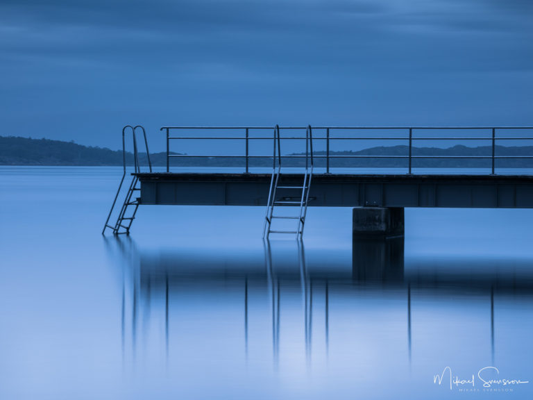 Badbrygga vid Sillvik, Hisingen.