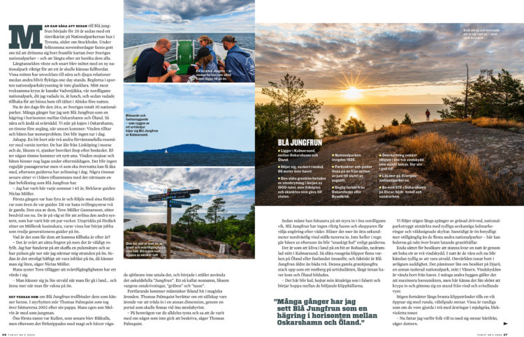 Blå Jungfrun - Bedårande och besvärlig