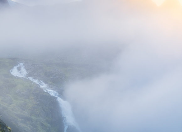 Stigfossen, Trollstigen, Møre og Romsdal, Norge
