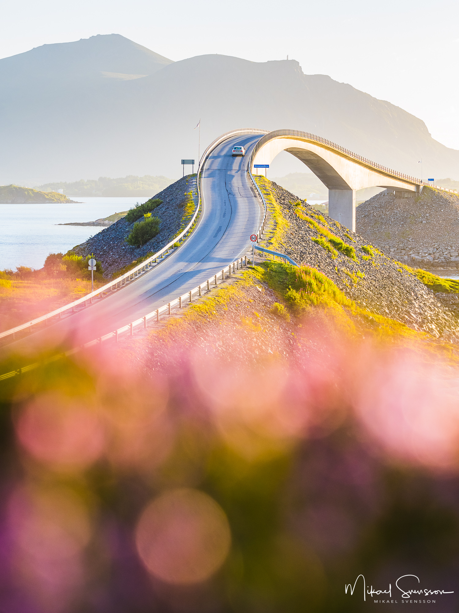 Atlanterhavsvegen, Møre og Romsdal, Norge.