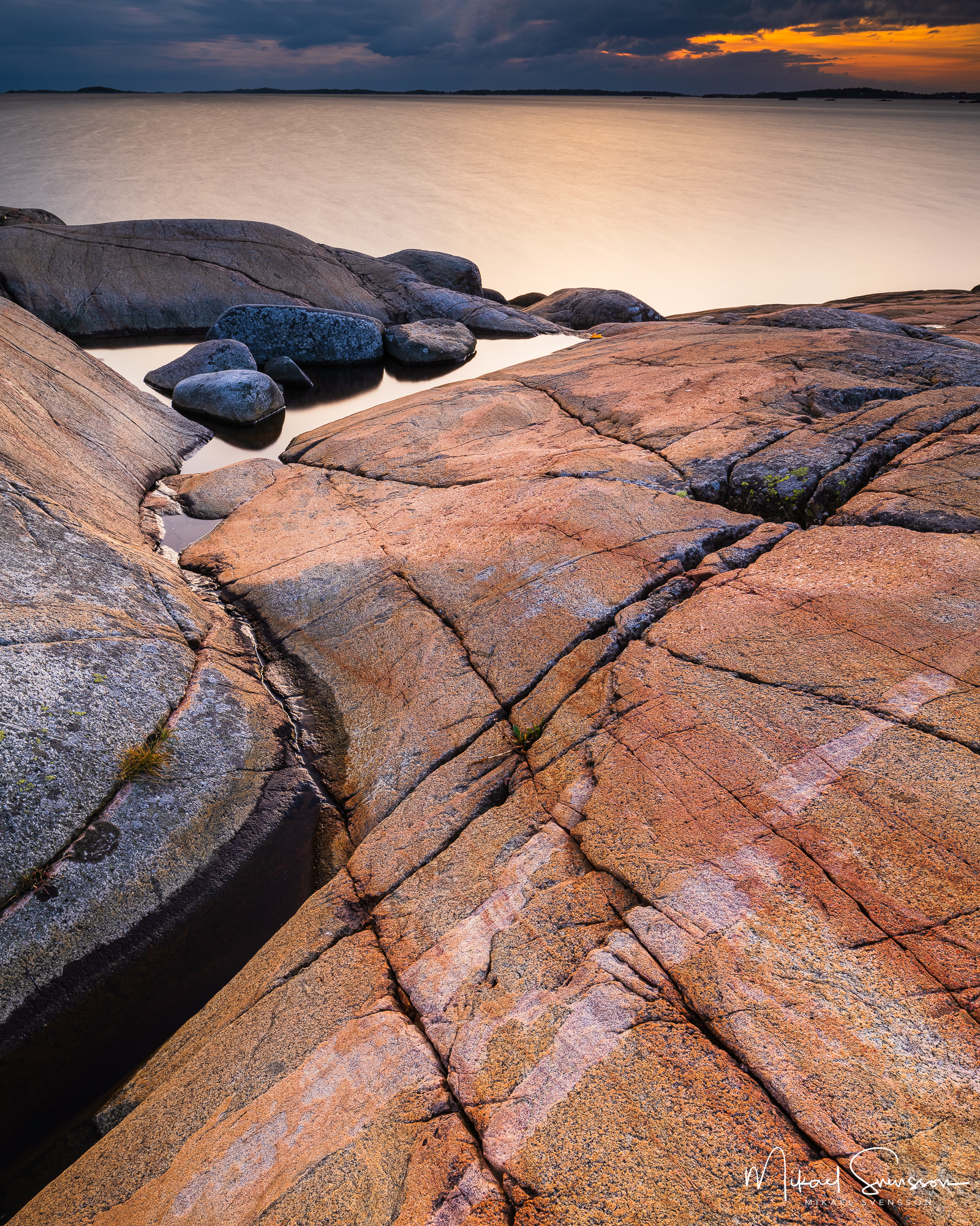 Klippa vid Stora Amundön, Göteborg.